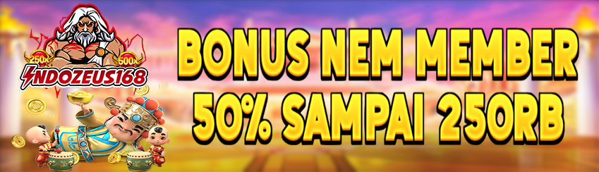 Bonus 50% NEW MEMBERs